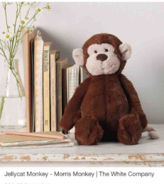 Lost- Jelly Cat Morris Monkey from White Comp