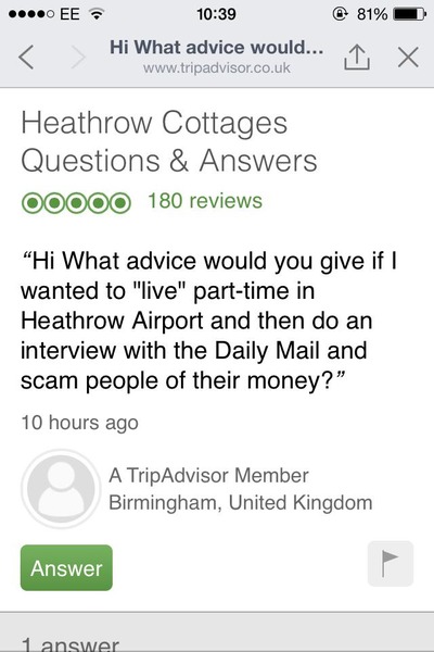 to think you can't claim to be homeless living in an airport if your income is £1400 a month