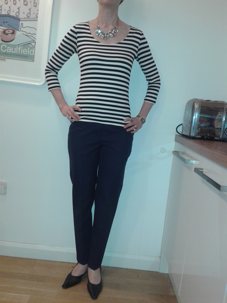 Do I look frumpy in this dress?  (with photos! )