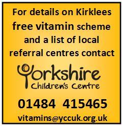 FREE VITAMINS IN KIRKLEES