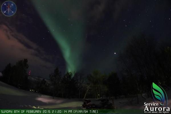 Armchair aurora watching
