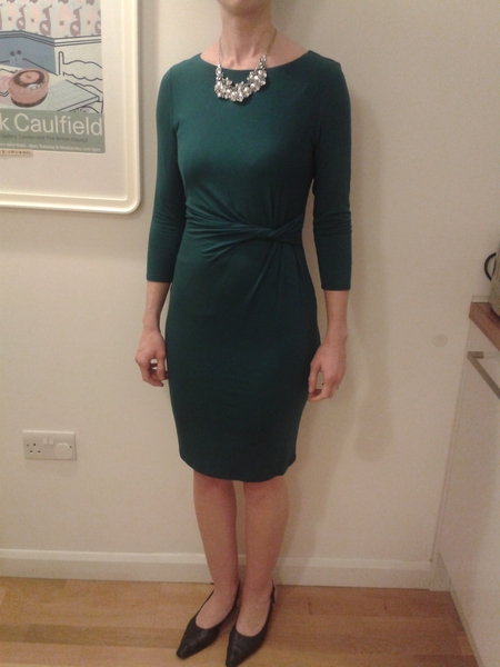 Do I look frumpy in this dress?  (with photos! )