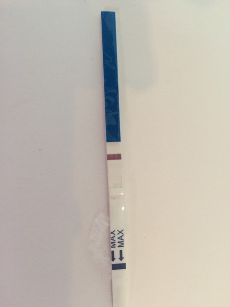very very very faint line or am I completely mad?