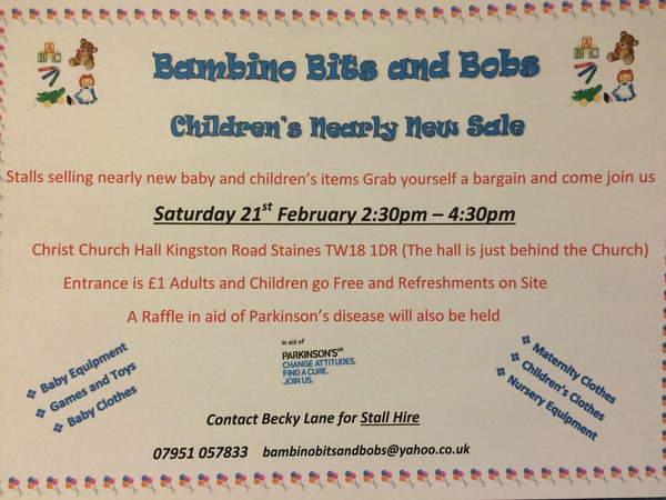 Children's Nearly New Sale