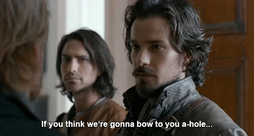 When are Athos and Milady going to snog ? BBC Musketeers Swagger Inn Thread 84