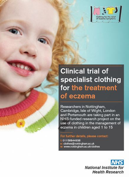 Research into silk clothing for the treatment of childhood eczema