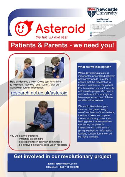 Get involved in strabismus and amblyopia research