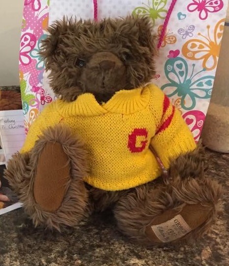 To return the class bear with a note saying thanks, but no thanks