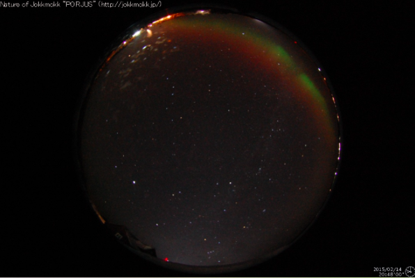 Armchair aurora watching