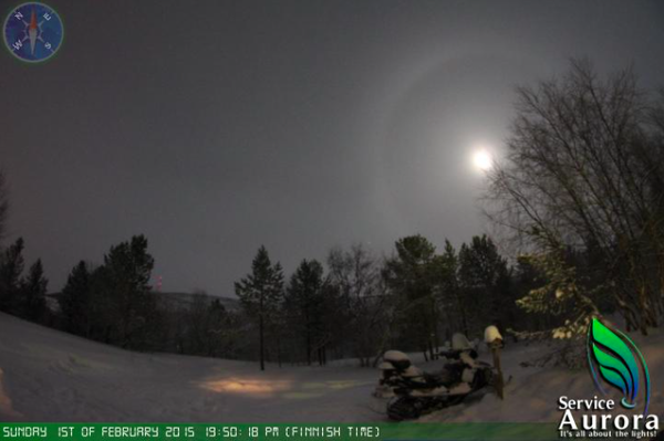 Armchair aurora watching