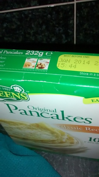 To wonder why on earth people buy ready mixed pancake batter