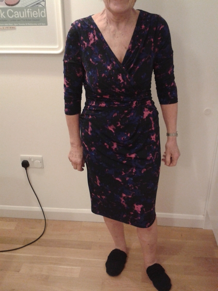 Do I look frumpy in this dress?  (with photos! )