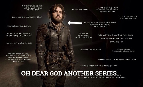 Swagger Inn. Thread 81. BBC Musketeers. Anything stuck in your teeth Aramis?