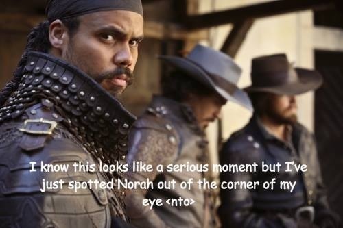 Swagger Inn. Thread 81. BBC Musketeers. Anything stuck in your teeth Aramis?