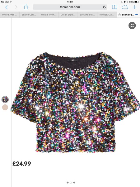 What's wrong with jeans and sparkly top for a night out?