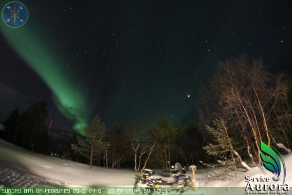 Armchair aurora watching
