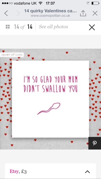 My give my DP this card tomorrow
