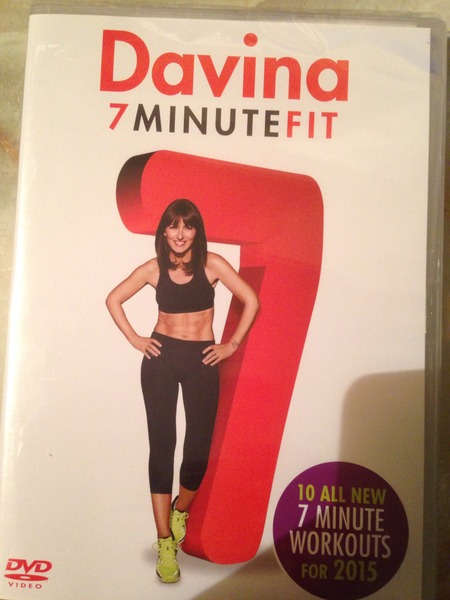 Bloody hell - that 7 min Davina exercise DVD