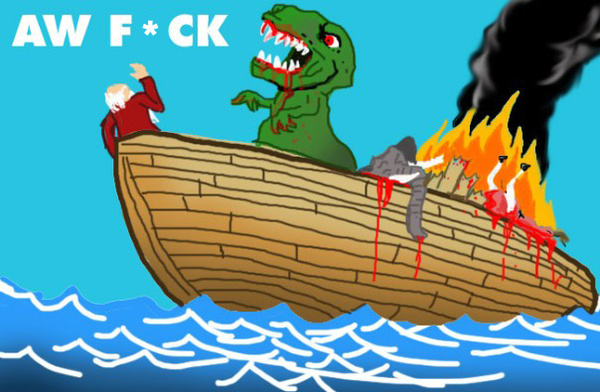 I'm getting sick and tired of dinosaurs being forced on our children