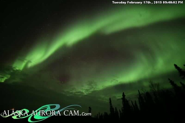 Armchair aurora watching