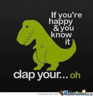 I'm getting sick and tired of dinosaurs being forced on our children