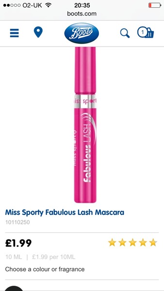 Great mascara for approx £10 or less?