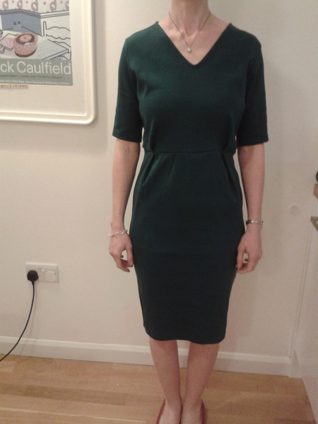 Do I look frumpy in this dress?  (with photos! )