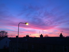 Anyone else looking at the stunning sunset?