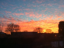 Anyone else looking at the stunning sunset?