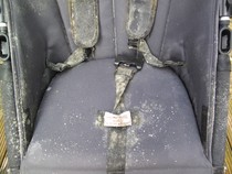 Argh, mould on baby stuff in the loft!