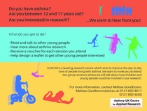 Asthma Focus Groups for 12-17 year olds - Get involved in asthma research!