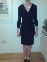 Do I look frumpy in this dress?  (with photos! )