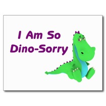 I'm getting sick and tired of dinosaurs being forced on our children