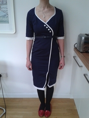 Do I look frumpy in this dress?  (with photos! )