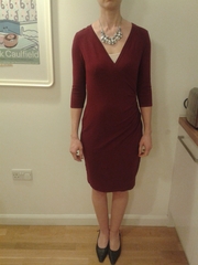 Do I look frumpy in this dress?  (with photos! )