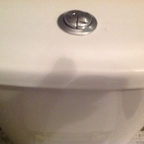 Toilet leaking clean water. From where though???