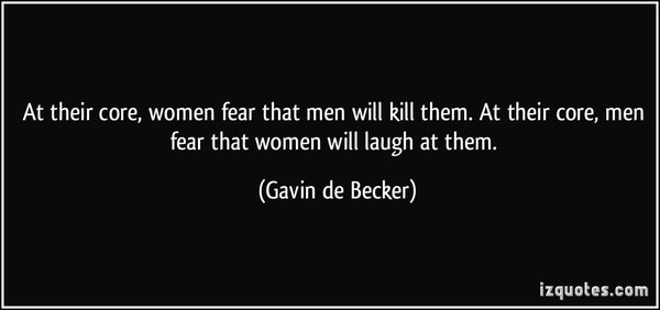 When I talk about DV against women to some men.....