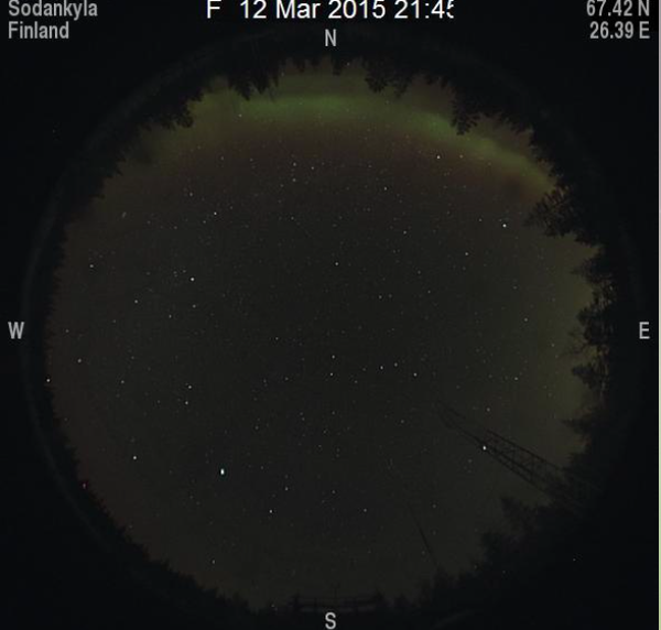 Armchair aurora watching