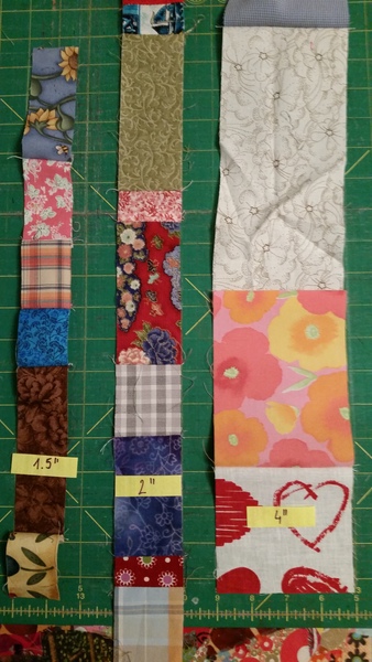 Easy Patchwork Strip Quilt - tutorial by Zing
