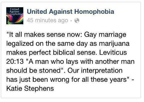 to think that a 'gay gene' is not responsible for this?!