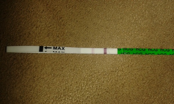 is this a line?  help please very faint