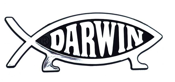 Do christians get offended by the "darwin/evolution" fish-shaped car stickers?