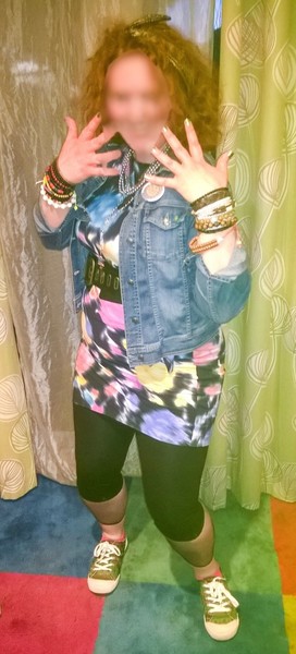 1980's party outfit HELP