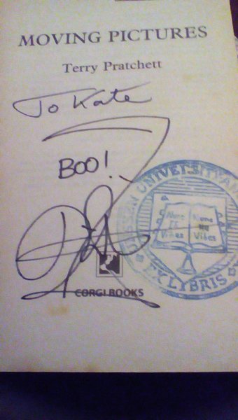 Terry Pratchett has died