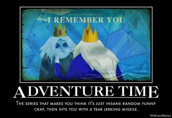 To think Adventure Time is one of the strangest cartoons out there