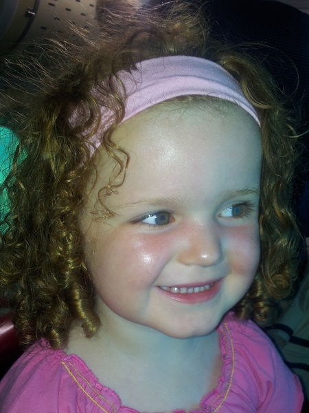 2 year old has awful curly hair