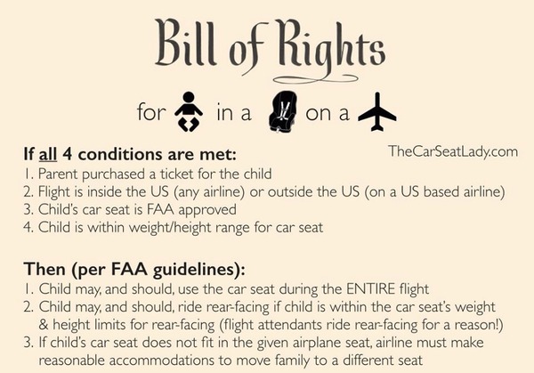 Toddler airplane seat
