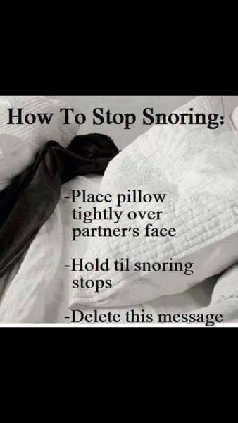 Snoring, Aibu!
