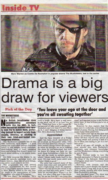 BBC MUSKETEERS 89: SWAGGER INN, IT'S THE SERIES FINALE!!!!