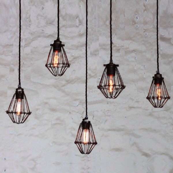 Industrial style lighting...
